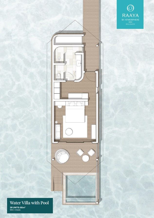 Water Villa with Pool