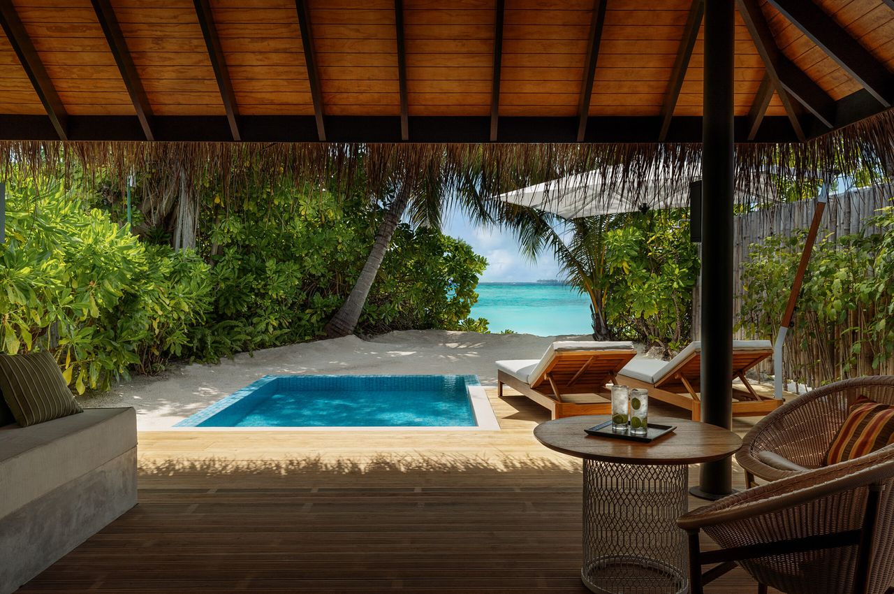 Beach Villa with Pool