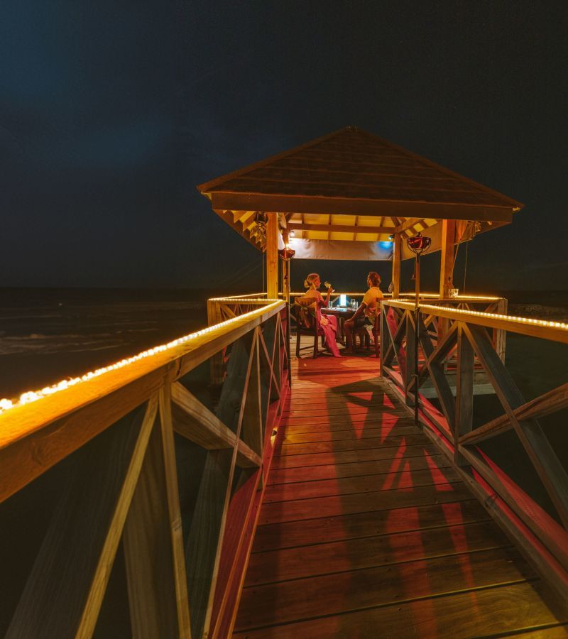 Dinner at Lover's Deck